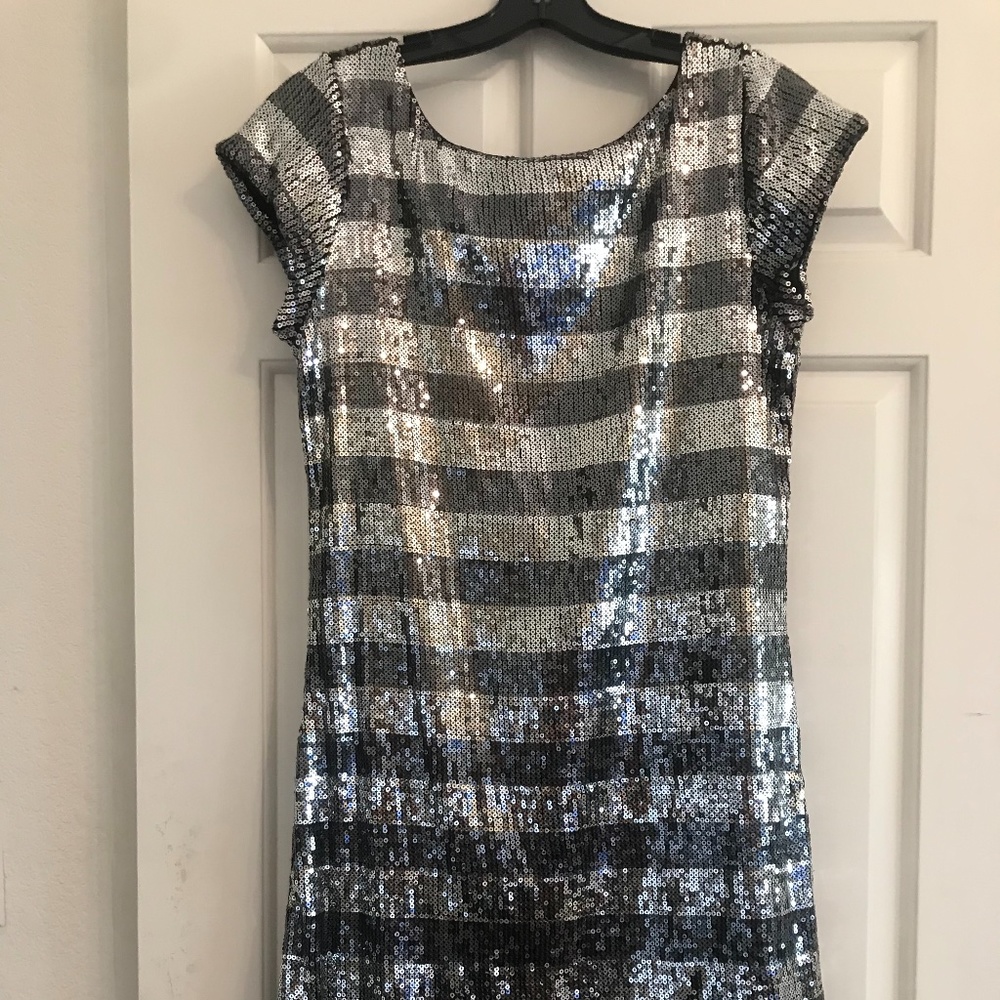 White House Black Market Sequin Cocktail Dress